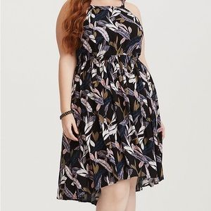 High low torrid high neck dress